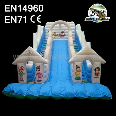 Inflatable Riptide Slide For Adult