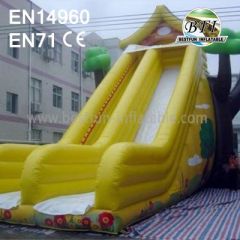 Inflatable Tree House Slide