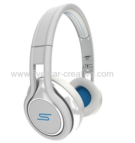 SMS Audio Street by 50 Wired On-Ear Headphones white
