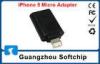 Black Apple Iphone Accessories With Micro USB Adapter Lightning