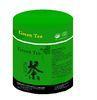Environmental Green Cardboard Tea Boxes Round Paper Canister With CMYK / PMS Color Printed