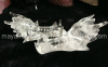 Natural Rock Clear Quartz Crystal Dragon Head Skull