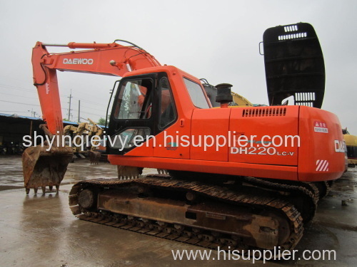 used DAEWOO DH220-5 EXCAVATOR