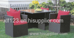 patio furniture all weather rattan sofa set