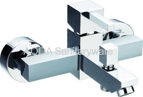 Square bath shower faucet mixer