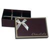 Wedding Favor Cardboard Chocolate Box With Ribbon 18 X 15 X 8cm With Matte / Gloss Lamination