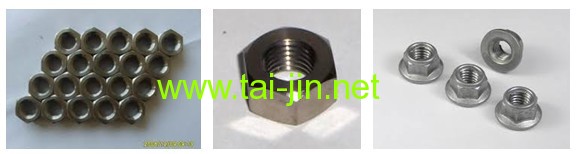 High quality titanium grade 2 bolts DIN934 M12*50mm for hot sale