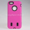 fashion for 3-Piece Hybird Deluxe Hard+Silicon Case For iPhone 5C