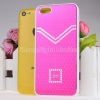 Electroplate Honeycomb Pattern Reflect Light Hard Plastic Case For iPhone 5C