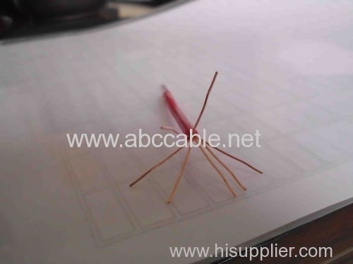 Copper conductor PVC insulated flexible wire