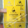 ESD Warning Labels Provide Warnings for Static Sensitive Products,2x2 inch Reusable ESD Sensitive Warning Labels