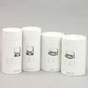 White Cylinder Cardboard Tube Containers , Glossy Lamination Cardboard Shipping Tubes