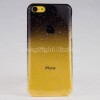 brand new for Gradient Color Raindrop Transparent Hard Plastic Case For iPhone 5C