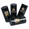 Luxury Black Round Large Diameter Cardboard Tube Packaging For Perfume , Matt Lamination