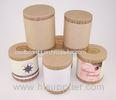 4C CMYK Printing Craft Paper Tube Containers Cardboard Cylinder Packaging For Gift