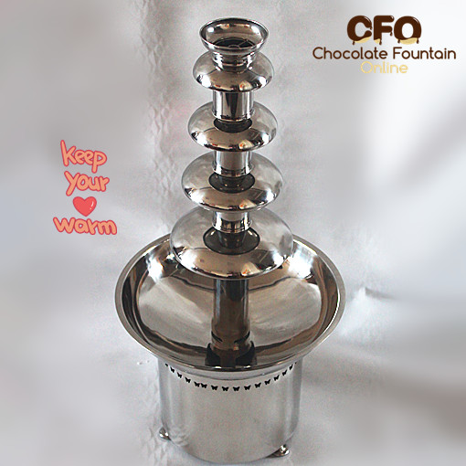 5 Tiers Commercial Chocolate Fountain Machine