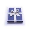 UV Varnishing Cosmetic Packaging Box Embossed With White Butterfly Ribbon