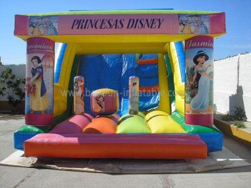 Princess Inflatable Slides Bouncey Combo