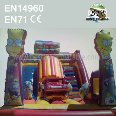 Cutomized Inflatable Amusement Slide Park