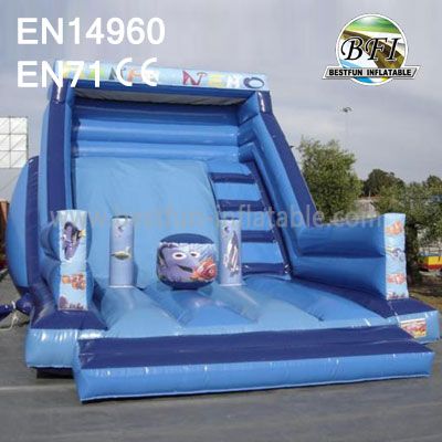 Exciting Cartoon Inflatables Slide With Different Theme