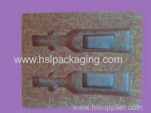 customized flocked tray packaging for accessories