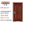 Elegant shape steel security door