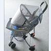 One Hand Foldable Gray Baby Buggy Strollers With Storage Basket