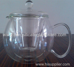 Highly Transparent Heat Resistant Glass Coffee Pots Teapots