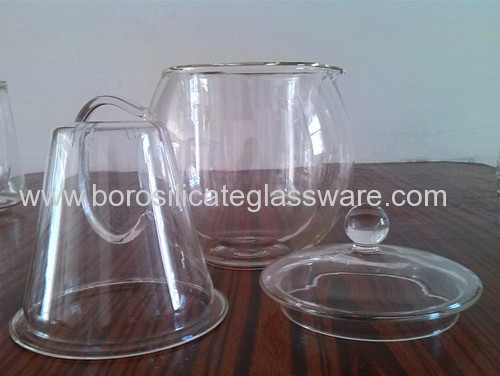 Highly Transparent Heat Resistant Glass Coffee Pot Teapot