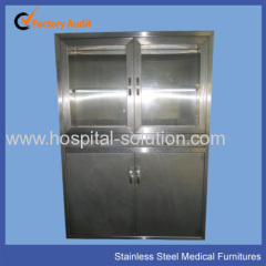 Hospital Medical Furniture Stainless Steel Surigcal Cabinet