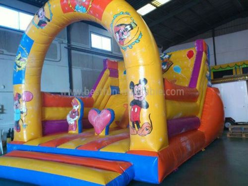 Inflatable Slide Mickey With Blower