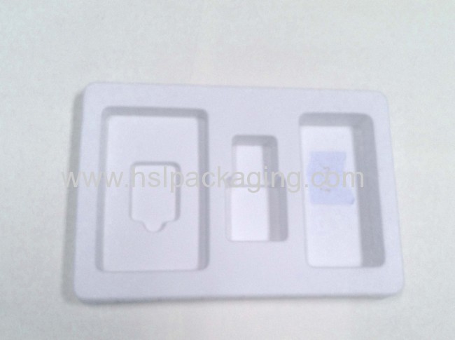 2013 high quality ps flocking blister tray for cosmetic packing