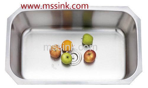 MS-8047 Undermount Single Bowl Stainless Steel Kitchen Sink