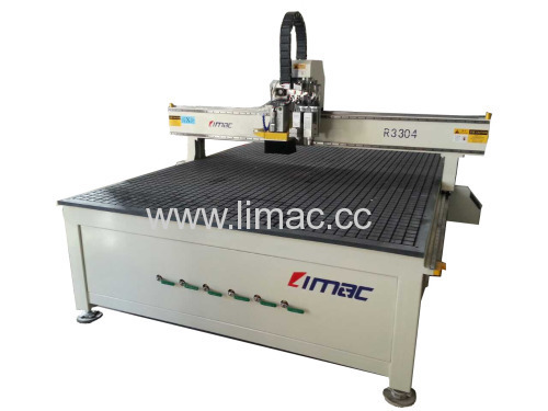 China LIMAC cardboard cnc knife cutting machine for packaging