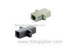 MTRJ Fiber Optic Adapter For FTTH, CATV Networks, Plastic Housing