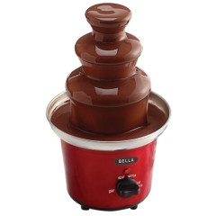 Red Mini Party Chocolate Fondue Fountain