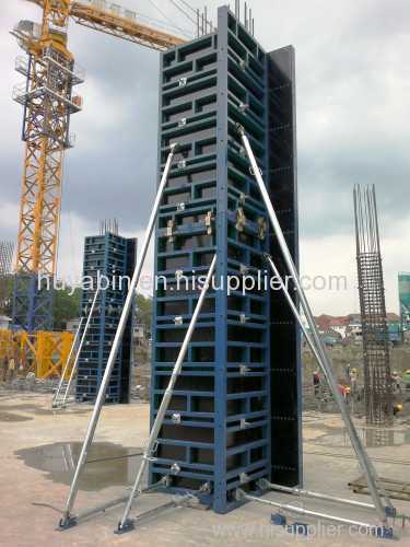 Adjustable SF120 System for Rectangle / Square Concrete Column Formwork