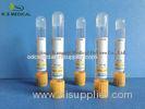 3ml 4ml SST Serum Collection Tubes , PET / Glass Serum Separator Tube