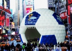 football shaped advertising inflatable dome tent sewed igloo tent