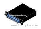 MTP / MPO to LC Singlemode Fiber Optic Cassette, 12 Fiber with LC Duplex SM Adapters