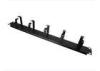 19&quot; 1U Cable Manager for Rack Cabinet, Horizontal Rack Cable Management with 5 Rings