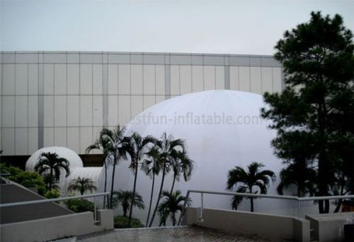 Inflatable Party Dome With Entrance Tunnel