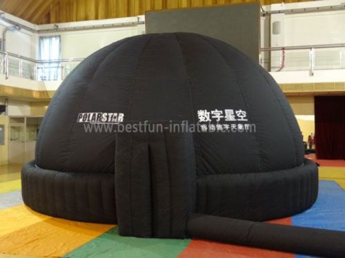 Single Layer Inflatable Planetarium Dome With Entrance