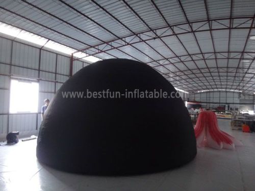 Single Layer Inflatable Planetarium Dome With Entrance