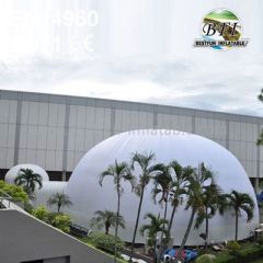 Inflatable Party Dome With Entrance Tunnel