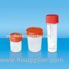 60ml Sterile Urine Sample Containers , Disposable Stool Collection Cup