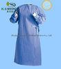 S-XXL SMS Surgical Gown , blue white Disposable Surgical Products