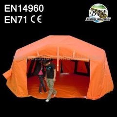 Orange Camping Inflatable Air Tent