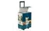 Convenient Corrugated Cardboard Trolley Quadrate , UV Surface