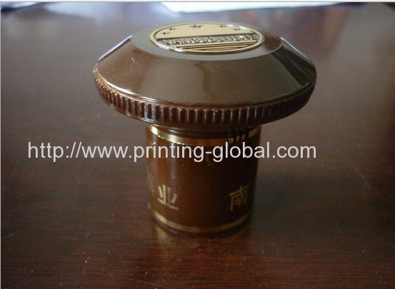 Hot stamping film for bottle cap